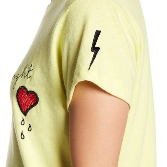 WILDFOX Delight No9 Tee Shirt NEW L/XL - Picture 3 of 7
